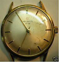 Vintage Mens 17 Jewel Helbros (extra thin)